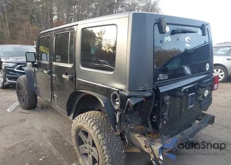 2009 Jeep Wrangler Unlimited Rubicon z USA, uszkodzony, nr VIN 1J4GA69129L706760